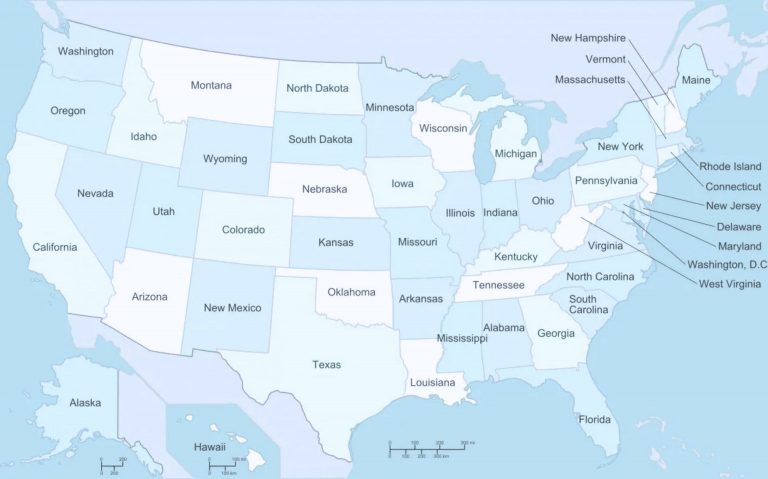 USA:s delstater – Så många delstater finns det i USA 2024
